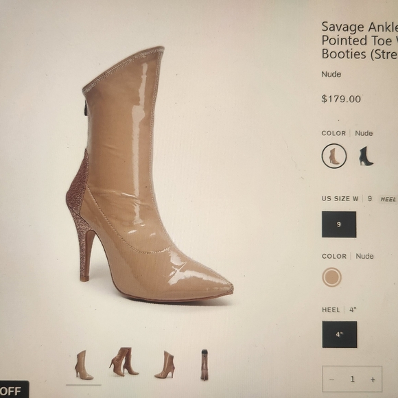 Burju Dance Heels Shoes - Picture 7 of 7